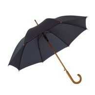 Parapluie bois automatique à poignée col de cygne