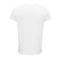 CRUSADER MEN - Tee-shirt homme jersey col rond ajusté - Blanc 4XL