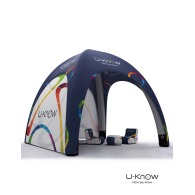 Tente gonflable personnalisable 5x5m