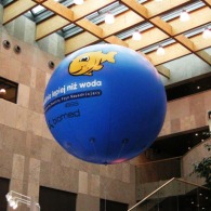 Ballon helium simple personnalisable 4m