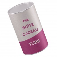 Boîte tube personnalisable 7x12cm