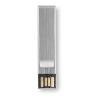 Clé USB personnalisée en aluminium avec un clip - 2 go