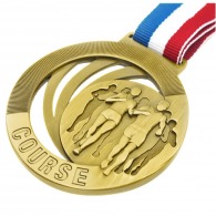 Médaille publicitaire marathon / finisher / running
