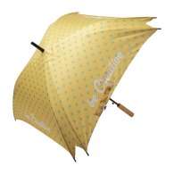 Parapluie personnalisable rpet quadri carré