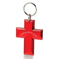 Porte-clés publicitaire crucifix