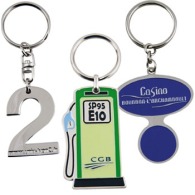 Porte-clés zamac email eco, 30 mm