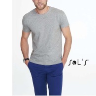 T-Shirt col rond blanc 3XL 190 g SOL'S - Imperial