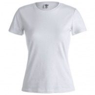 T-Shirt Femme publicitaire Blanc 