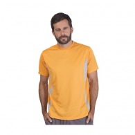 T-shirt sport personnalisable bicolore