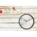 Miniature du produit Horloge murale fond argent rondo 5