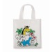 Mini shopping bag, objet à colorier ou peindre publicitaire