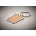 Miniature du produit Porte-clés rectangle bambou et métal 4