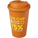 Gobelet Americano® Eco recyclé de 350ml avec couvercle anti-déversement, mug et gobelet à couvercle publicitaire