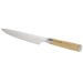Couteau de chef avec manche en bambou, couteau de cuisine publicitaire