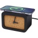 Horloge de bureau en calcaire à chargement sans fil, horloge et pendulette publicitaire