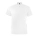 T-shirt col v blanc 150 g sol's - victory - 11150b, textile Sol's publicitaire