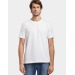 T-Shirt blanc Homme Manches Courtes Made in France 100% coton biologique certifié OCS. cadeau d’entreprise
