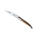 Couteau pliable en bois d'olivier 11 cm, Couteau pliant canif de poche publicitaire