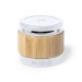 Miniature du produit Enceinte 3W bambou avec chargeur sans fil 1