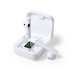 Miniature du produit Ecouteurs, finition blanche, élégants avec une connexion Bluetooth® 5 0