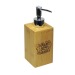 Distributeur de savon Bamboo, 0,2 l, Coffret et accessoire de bain publicitaire