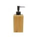 Distributeur de savon Bamboo, 0,2 l, Coffret et accessoire de bain publicitaire