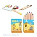 Set de 6 crayons de couleur EU cadeau d’entreprise