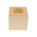 Miniature du produit Bougeoir cube en bois 1