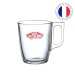 Miniature du produit Petit mug personnalisable en verre 23 cl 0