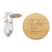 Miniature du produit Chargeur sans fil personnalisable 5W rond en bambou FSC® 4