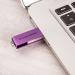 Miniature du produit Mini clé USB personnalisable rotative en aluminium 3