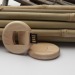 Miniature du produit Clé usb ronde personnalisable en bois 2