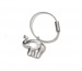 Porte-clés métal éléphant design cadeau d’entreprise