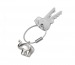Porte-clés métal éléphant design, porte-clés en métal sur stock publicitaire