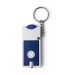 Miniature du produit Porte-clés publicitaire jeton avec lampe 0