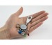 Miniature du produit Porte-clés métal personnalisable multi-anneaux 4