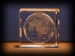Miniature du produit Presse-papier en verre  rectangle avec gravure laser 3d 1