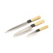 Set 3 couteaux style japonais cadeau d’entreprise