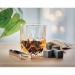  Set whisky avec boîte bambou, Glaçon à whisky publicitaire