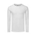 T-Shirt Adulte Blanc - Iconic Long Sleeve T, Textile Fruit of the Loom publicitaire