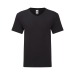 T-Shirt Adulte Couleur - Iconic V-Neck, Textile Fruit of the Loom publicitaire