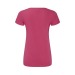 T-Shirt Femme Couleur - Iconic V-Neck, Textile Fruit of the Loom publicitaire