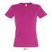 Miniature du produit T-shirt femme manches courtes couleur 150 g sol's - miss - 11386c 3