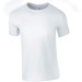 T-shirt homme blanc Gildan, Textile Gildan publicitaire