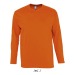 T-Shirt manches longues col rond couleur 150 g SOL'S - Monarch, textile Sol's publicitaire