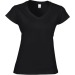 Miniature du produit Tee-shirt femme col V Soft Style Gildan publicitaire 3