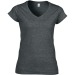 Miniature du produit Tee-shirt femme col V Soft Style Gildan publicitaire 2