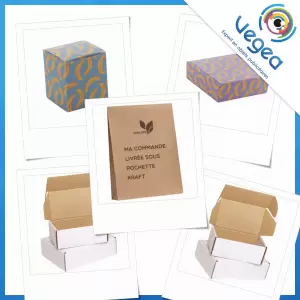Emballages et conditionnements publicitaires, personnalisés avec logo | Goodies Vegea