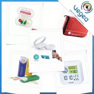 Objets publicitaires médicaux et équipements de protection individuelle (EPI), personnalisables avec votre logo | Goodies Vegea