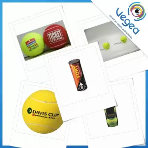 Balle de tennis publicitaire, personnalisée avec votre logo | Goodies Vegea